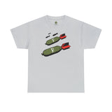 F Bombs Away - Unisex Heavy Cotton Tee T-Shirt Printify Ice Grey L 