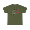 F Bombs Away - Unisex Heavy Cotton Tee T-Shirt Printify Military Green S 