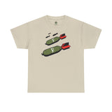 F Bombs Away - Unisex Heavy Cotton Tee T-Shirt Printify Sand S 
