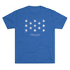 George Washington Flag Triblend Athletic Shirt T-Shirt Printify Tri-Blend Vintage Royal L 