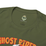 Ghost Riders Vietnam Spooky AC-47D Distressed - Unisex Heavy Cotton Tee T-Shirt Printify 