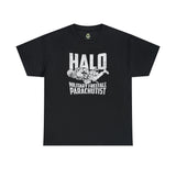 HALO Freefall Standard Fit Cotton Shirt T-Shirt Printify 2XL Black 