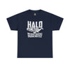 HALO Freefall Standard Fit Cotton Shirt T-Shirt Printify M Navy 