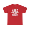 HALO Freefall Standard Fit Cotton Shirt T-Shirt Printify M Red 