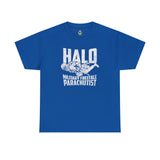 HALO Freefall Standard Fit Cotton Shirt T-Shirt Printify M Royal 