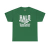 HALO Freefall Standard Fit Cotton Shirt T-Shirt Printify M Turf Green 
