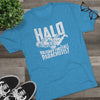 HALO Military Freefall Triblend Athletic Shirt T-Shirt Printify 