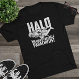 HALO Military Freefall Triblend Athletic Shirt T-Shirt Printify 