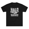 HALO Military Freefall Triblend Athletic Shirt T-Shirt Printify Tri-Blend Vintage Black M 
