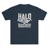 HALO Military Freefall Triblend Athletic Shirt T-Shirt Printify Tri-Blend Vintage Navy M 