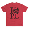 I Liberate Pineland Triblend Athletic Shirt T-Shirt Printify Tri-Blend Vintage Red S 