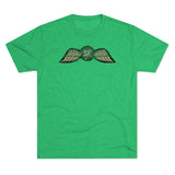 Jedburgh Distressed Wings OD EDITION Triblend Shirt T-Shirt Printify Tri-Blend Envy S 