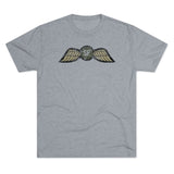 Jedburgh Distressed Wings OD EDITION Triblend Shirt T-Shirt Printify Tri-Blend Premium Heather L 
