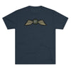 Jedburgh Distressed Wings OD EDITION Triblend Shirt T-Shirt Printify Tri-Blend Vintage Navy M 