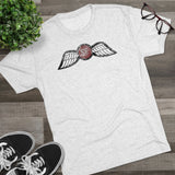 Jedburgh Distressed Wings Triblend Shirt T-Shirt Printify 