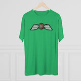 Jedburgh Distressed Wings Triblend Shirt T-Shirt Printify 