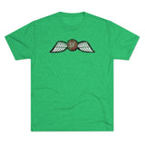 Jedburgh Distressed Wings Triblend Shirt T-Shirt Printify Tri-Blend Envy S 