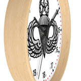 Jumpmaster Wings Wall clock Home Decor Printify 