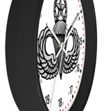 Jumpmaster Wings Wall clock Home Decor Printify 