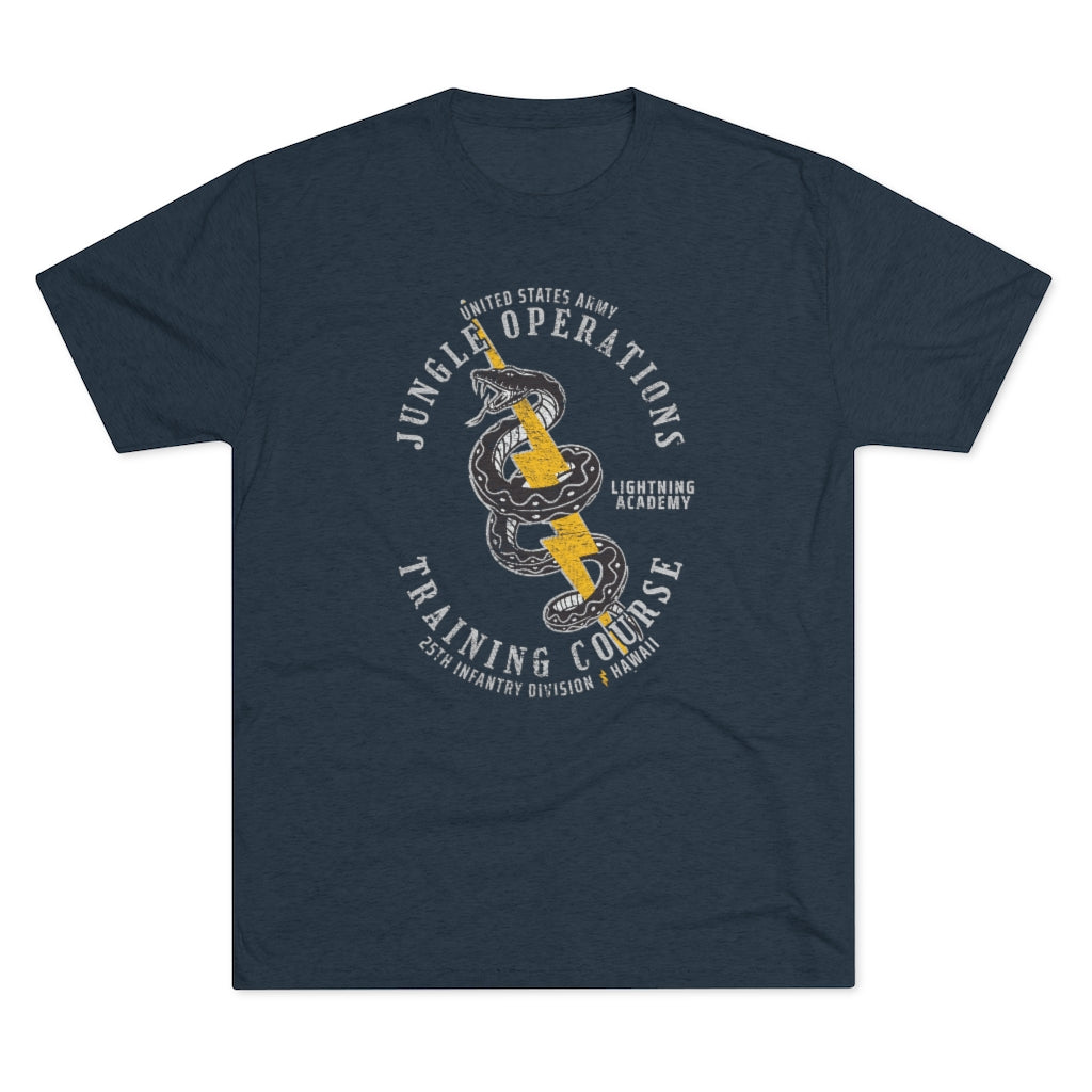 Jungle Operations Training Course Triblend Athletic Shirt