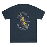 Jungle Operations Training Course Triblend Athletic Shirt T-Shirt Printify Tri-Blend Vintage Navy S 