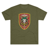 MAC-V SOG Insignia Triblend Athletic Shirt T-Shirt Printify Tri-Blend Military Green M 