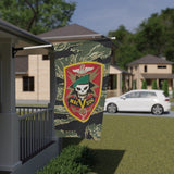 MACV Jungle Camo House Banner Home Decor Printify 