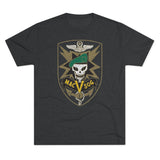 MACV-SOG Distressed - Triblend Athletic Shirt T-Shirt Printify S Tri-Blend Vintage Black 