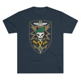 MACV-SOG Distressed - Triblend Athletic Shirt T-Shirt Printify S Tri-Blend Vintage Navy 