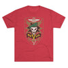 MACV-SOG Distressed - Triblend Athletic Shirt T-Shirt Printify S Tri-Blend Vintage Red 