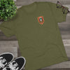 MACV-SOG Left Chest - Triblend Athletic Shirt T-Shirt Printify 