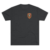 MACV-SOG Left Chest - Triblend Athletic Shirt T-Shirt Printify S Tri-Blend Vintage Black 