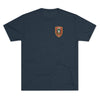 MACV-SOG Left Chest - Triblend Athletic Shirt T-Shirt Printify S Tri-Blend Vintage Navy 