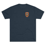 MACV-SOG Left Chest - Triblend Athletic Shirt T-Shirt Printify S Tri-Blend Vintage Navy 