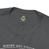 Nangarhar Hiking and Fishing Adventure Club Badge Athletic Fit Short Sleeve Tee T-Shirt Printify 