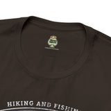 Nangarhar Hiking and Fishing Adventure Club Badge Athletic Fit Short Sleeve Tee T-Shirt Printify 