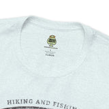 Nangarhar Hiking and Fishing Adventure Club Badge Athletic Fit Short Sleeve Tee T-Shirt Printify 