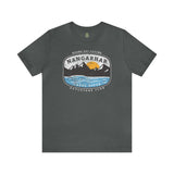 Nangarhar Hiking and Fishing Adventure Club Badge Athletic Fit Short Sleeve Tee T-Shirt Printify S Asphalt 
