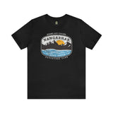 Nangarhar Hiking and Fishing Adventure Club Badge Athletic Fit Short Sleeve Tee T-Shirt Printify S Black 