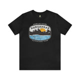 Nangarhar Hiking and Fishing Adventure Club Badge Athletic Fit Short Sleeve Tee T-Shirt Printify S Black 