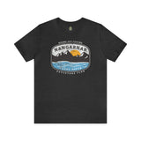 Nangarhar Hiking and Fishing Adventure Club Badge Athletic Fit Short Sleeve Tee T-Shirt Printify S Dark Grey Heather 