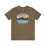 Nangarhar Hiking and Fishing Adventure Club Badge Athletic Fit Short Sleeve Tee T-Shirt Printify S Heather Olive 