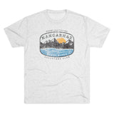 Nangarhar Hiking and Fishing Adventure Club Triblend Athletic Shirt T-Shirt Printify Tri-Blend Heather White S 