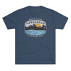 Nangarhar Hiking and Fishing Adventure Club Triblend Athletic Shirt T-Shirt Printify Tri-Blend Indigo S 