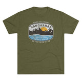 Nangarhar Hiking and Fishing Adventure Club Triblend Athletic Shirt T-Shirt Printify Tri-Blend Military Green S 