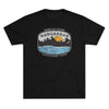 Nangarhar Hiking and Fishing Adventure Club Triblend Athletic Shirt T-Shirt Printify Tri-Blend Vintage Black S 