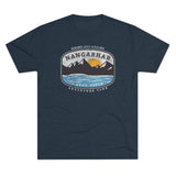 Nangarhar Hiking and Fishing Adventure Club Triblend Athletic Shirt T-Shirt Printify Tri-Blend Vintage Navy S 