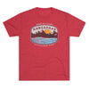 Nangarhar Hiking and Fishing Adventure Club Triblend Athletic Shirt T-Shirt Printify Tri-Blend Vintage Red L 