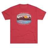 Nangarhar Hiking and Fishing Adventure Club Triblend Athletic Shirt T-Shirt Printify Tri-Blend Vintage Red L 