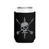 Nous Defions Insignia Can Cooler Sleeve Accessories Printify 